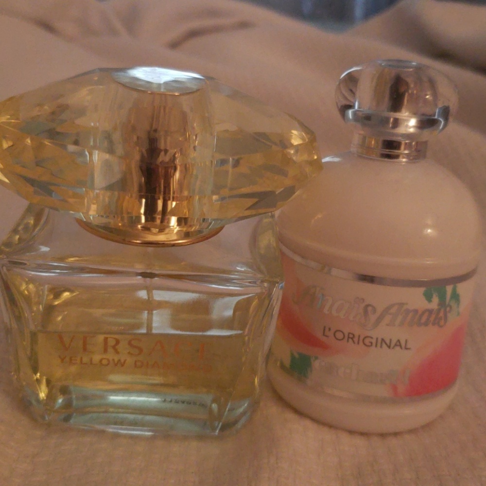 Versace Yellow Diamond and Anais Anais